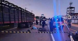 Diario HOY | Accidente fatal en Limpio: motociclista fallece tras ser chocado por una camioneta