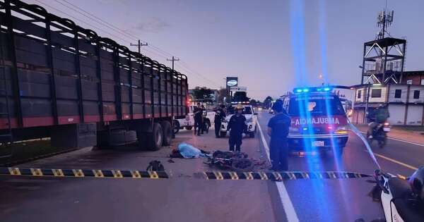 Diario HOY | Accidente fatal en Limpio: motociclista fallece tras ser chocado por una camioneta