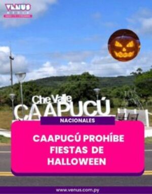 ¡Halloween, no pasarás por Caapucú!