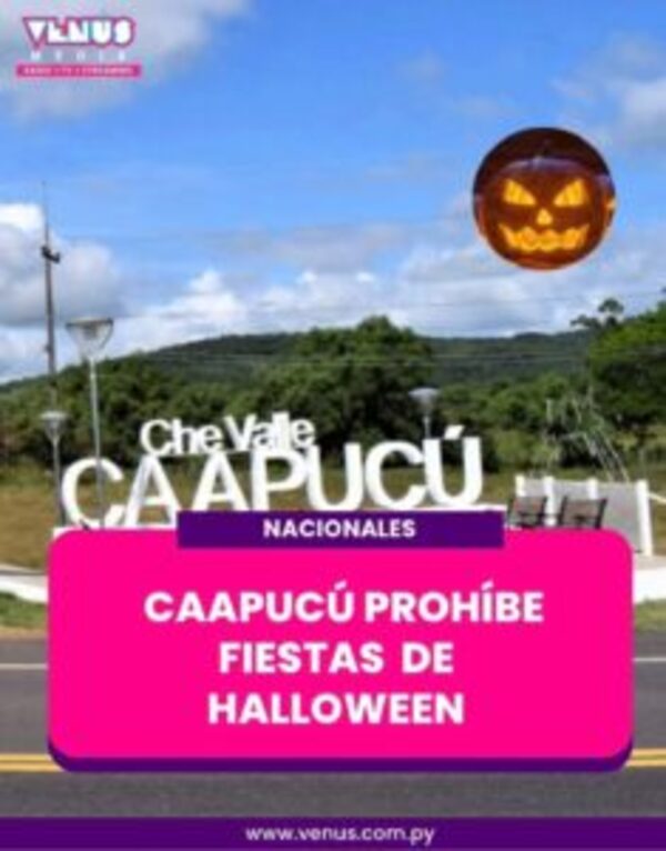 ¡Halloween, no pasarás por Caapucú!