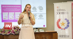 MINISTRA DE SALUD PARTICIPÓ EN JORNADA SOBRE EL CÁNCER DE MAMA EN LA EBY