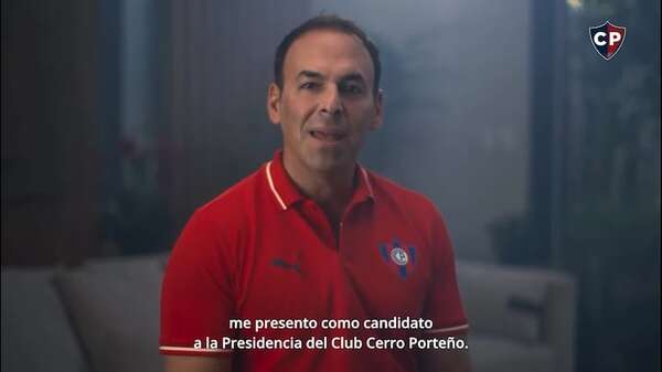 Blas Reguera anunció oficialmente la candidatura a presidente de Cerro Porteño - Cerro Porteño - ABC Color