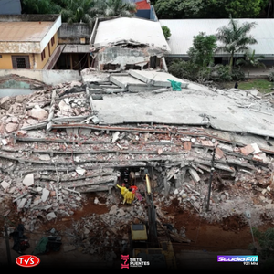 INICIA PERITAJE EN EL EDIFICIO DERRUMBADO DEL BARRIO SAN ROQUE - «TVS DIGITAL»