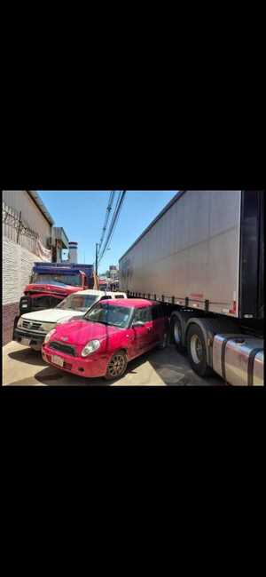 Accidente en cadena a la salida del túnel de Tres Bocas