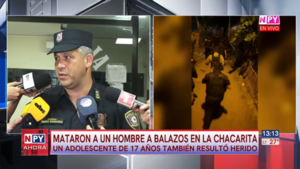 Joven asesinado y menor herido en violento ataque en la Chacarita