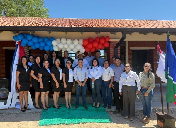Inauguran modernas aulas construidas por la Municipalidad de Paso Horqueta - Concepción al Día