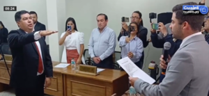 Juró Marcos Rivas como concejal departamental de Guairá