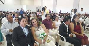 Más de 100 parejas dijeron “sí” en Encarnación durante la jornada “Paraguay se Casa”
