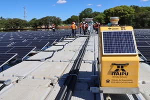 Itaipú inicia energización de su histórica Planta Solar Flotante - ADN Digital