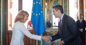 La Nación / Peña recibió cartas credenciales de la embajadora de la UE