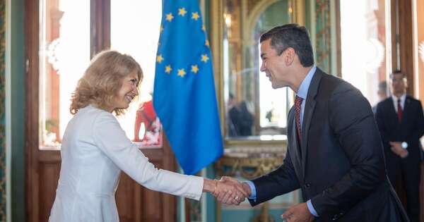 La Nación / Peña recibió cartas credenciales de la embajadora de la UE