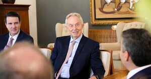 Peña se reunió con Tony Blair, pero Lezcano no aclaró si hablaron de la reconstrucción de Gaza