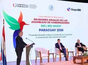 Lanzan a Paraguay como sede de las Asambleas Anuales del BID, en marzo del 2026