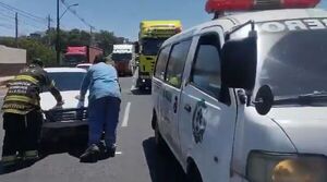 Popular / Un herido en múltiple choque en ex-Acceso Sur