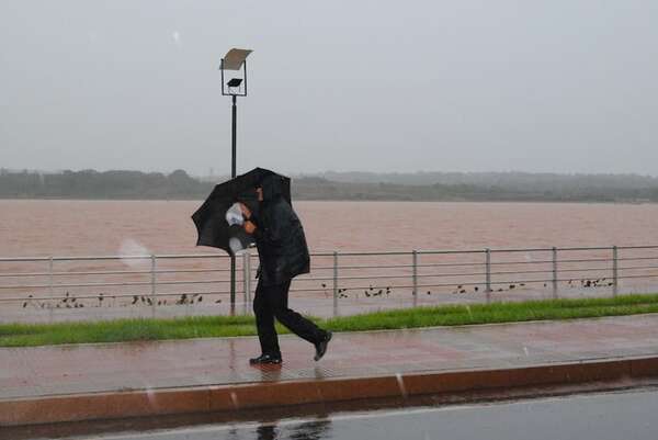 Meteorología: emiten alerta para seis departamentos por lluvias y tormentas - Clima - ABC Color