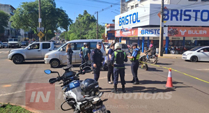 SINIESTRO VIAL EN ENCARNACIÓN DEJÓ DOS LESIONADOS 