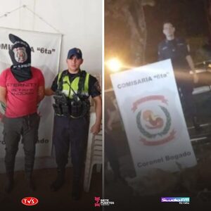 DETENCIÓN DE SOSPECHOSOS DE ABIGEATO EN CORONEL BOGADO TRAS ENFRENTAMIENTO ARMADO - «TVS DIGITAL»
