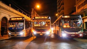 Nueva línea Búho conectará Asunción y Luque durante la noche