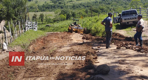 NUEVA ALBORADA AVANZA CON MANTENIMIENTO DE CAMINOS EN LA ZONA DE CALLE G