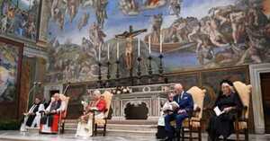 Primera oración conjunta entre un monarca británico y un pontífice en 500 años
