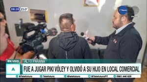 Olvidó a su hijo de 10 años en Shopping de Ciudad del Este