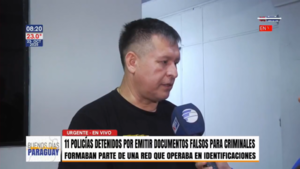 Detienen a once policías por presuntamente emitir cédulas falsas a extranjeros