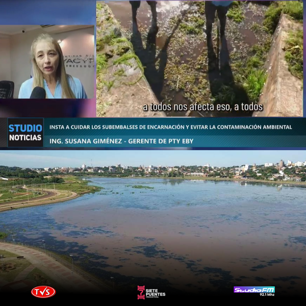 Con campaña buscan proteger los recursos hídricos de Encarnación y Cambyretá - «TVS DIGITAL»