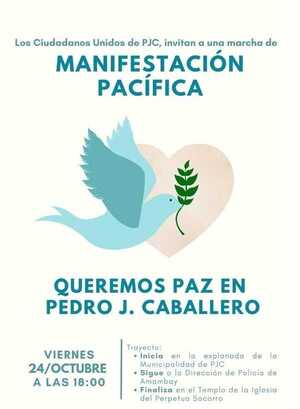Popular / Pedro Juan dice “¡Basta!” y sale a las calles a pedir paz