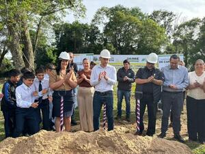 Inician construcción de cocina comedor en la Escuela San Blas de Cambyretá