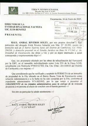 Asesoría jurídica en la mira: EBY ordena desalojar a ancianos y niños con engaños, sin cumplir acuerdos ni pago indemnizatorio – La Mira Digital