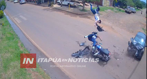 JOVEN SUFRE GRAVES LESIONES TRAS TERRIBLE ACCIDENTE EN ARROYO PORÃ