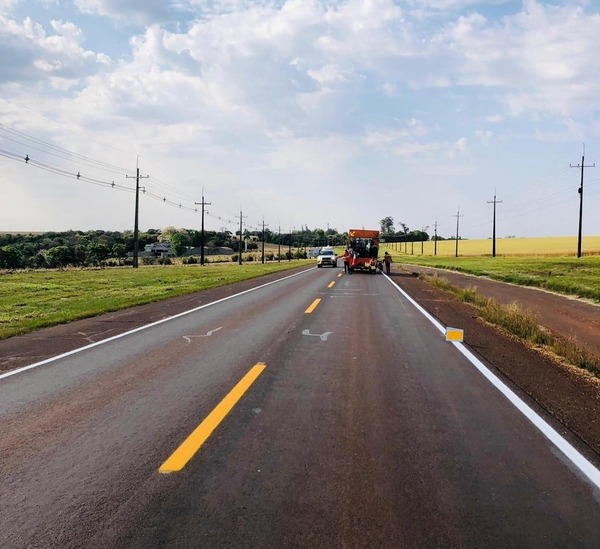 Seguridad vial en Itapúa se fortalece con la señalización del tramo Capitán Meza – Minga Guazú - ADN Digital