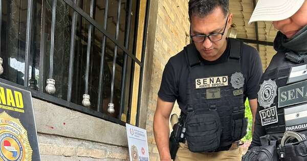 La Nación / Senad desmantela centro de microtráfico en J. A. Saldívar