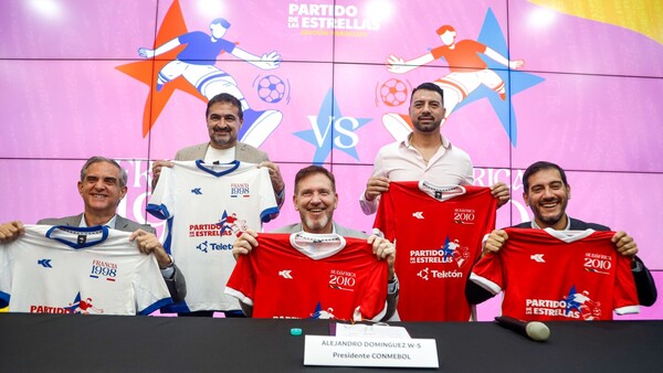 Por primera vez, la Selección de Francia 98 y la de Sudáfrica 2010 se enfrentan en el Partido de las Estrellas para ayudar a Teletón