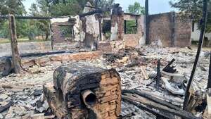 Paso Yobái: familia pierde todo tras incendio y clama ayuda a las autoridades  - Nacionales - ABC Color