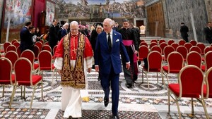 Histórico encuentro entre León XIV y Carlos III en Vaticano