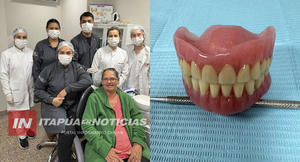 DE GRAL. ARTIGAS AL HGI: PRÓTESIS DENTALES GRATUITAS PARA PACIENTES