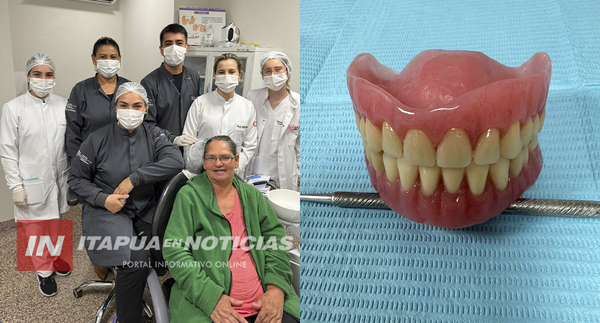 DE GRAL. ARTIGAS AL HGI: PRÓTESIS DENTALES GRATUITAS PARA PACIENTES