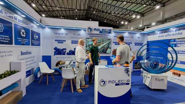 Molecor Paraná cierra con éxito la Primera Feria Empresarial del Paraguay