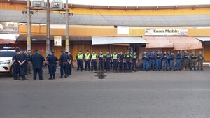 Operativo "Norte soberano": Policías blindan a Pedro Juan Caballero tras sucesivos hechos de sicariato