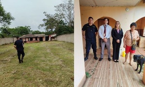 Fiscalía rescata a un perro que fue abandonado en una vivienda en Coronel Oviedo - OviedoPress