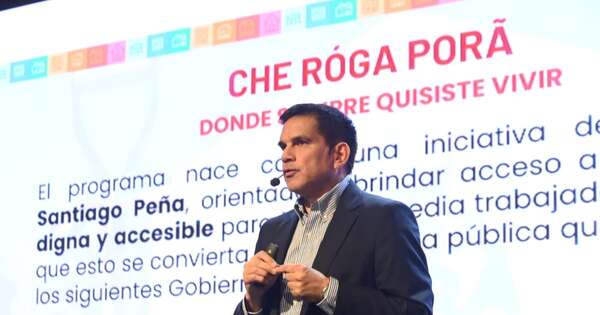 La Nación / Titular del MUVH presentó el programa Che Róga Porã al sector inmobiliario chileno