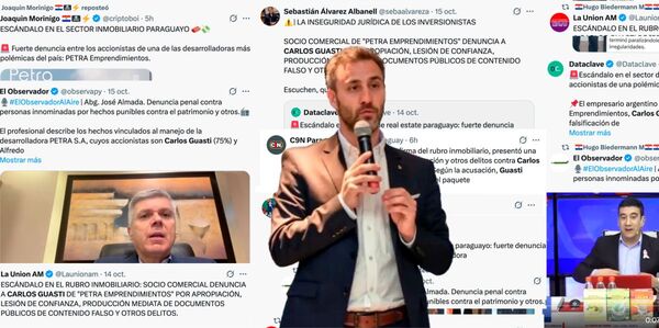 De delincuente a ‘víctima’: Cómo una denuncia falsa busca encubrir un desvío de medio millón de dólares en el r