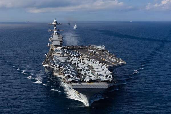 EE.UU. envía a América Latina el mayor de sus portaaviones, el “USS Gerald R. Ford” - Mundo - ABC Color