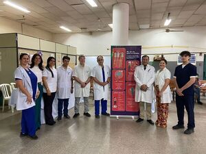 Día Mundial de la Amiloidosis: se realizó una jornada de concienciación en el Hospital de Luque