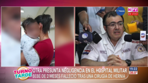 Otro presunto caso de negligencia médica en el Hospital Militar