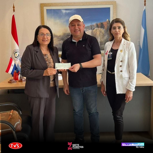 YACYRETÁ REALIZÓ SEGUNDO DESEMBOLSO EN APOYO A LA EDUCACIÓN EN ITAPÚA - «TVS DIGITAL»