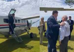 ¿El Senador Dionisio Amarilla utilizó avioneta de la FF. AA. para actos proselitistas?