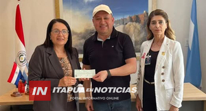EBY REALIZA SEGUNDO DESEMBOLSO EN APOYO A LA EDUCACIÓN EN ITAPÚA