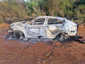 Sicariato en PJC: hallan incinerado el auto utilizado para un atentado - Policiales - ABC Color